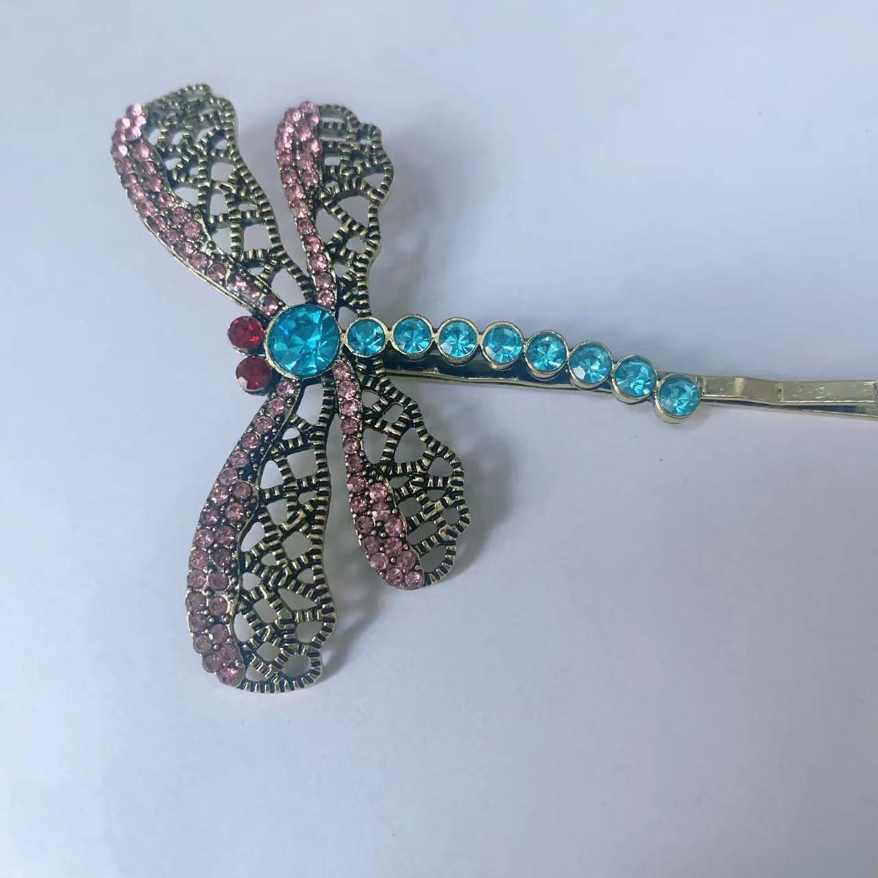 Wholesale Halloween Retro Butterfly Hairpin Girl Clip Fashion Dragonfly Headdress